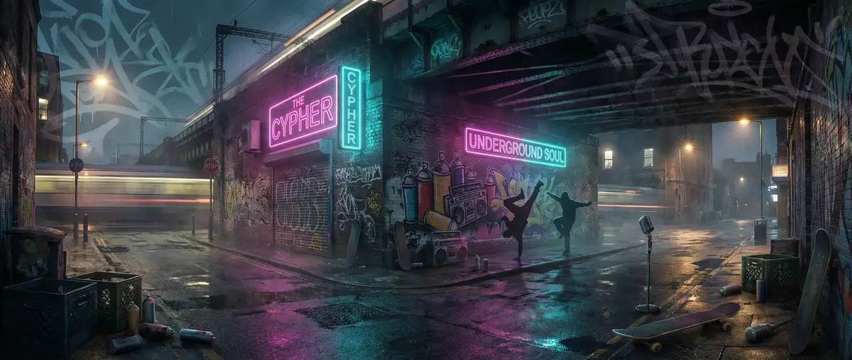 搞鸡 - 城市街头文化夜景